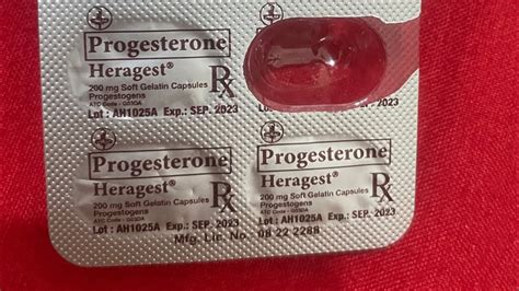 para saan ang progesterone heragest